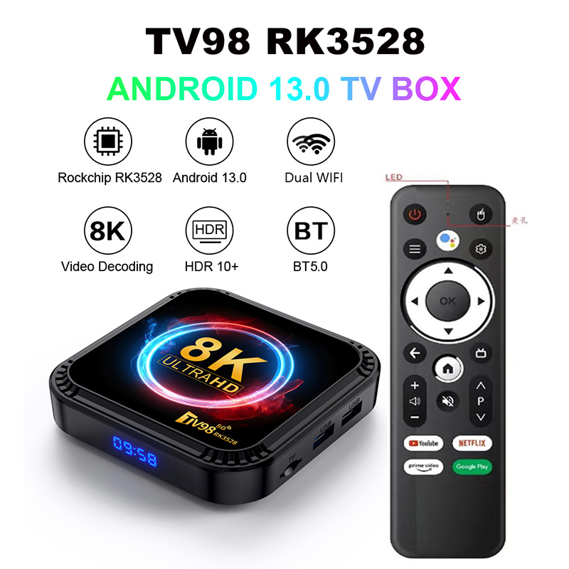 TV98 RK3528 TV Box Android 13  – Radxa Rock 5B 16Gb recenzja i cena