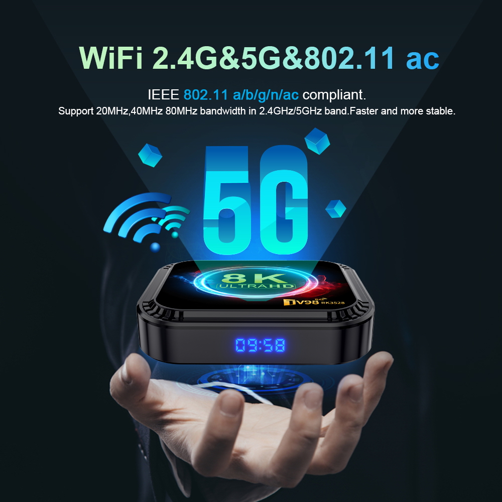 TV98 RK3528 TV Box Android 13  – Radxa Rock 5B 16Gb recenzja i cena