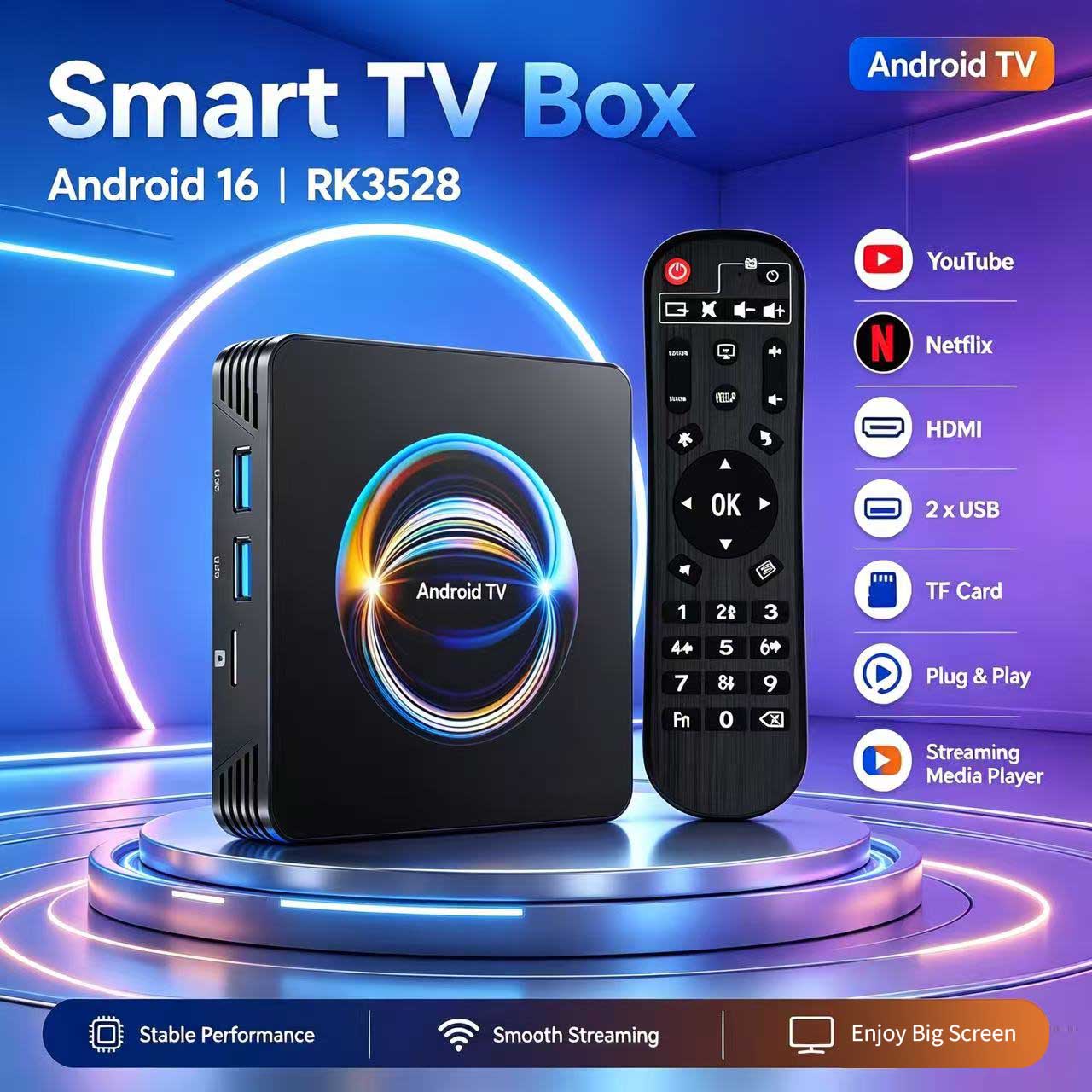 Android 16 X66 TV Box RK3528 Q – Khadas Vim4 8Gb recenzja i cena